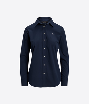 CAMICIA IN COTONE STRETCH ANTI-GRINZE
