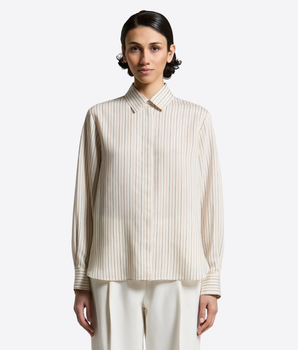 CAMICIA IN VISCOSA E SETA