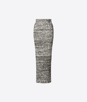 ALBERTA FERRETTI GONNA GRIGIO / 42 GONNA LUNGA IN MAGLIA DI LANA BOUCLÈ