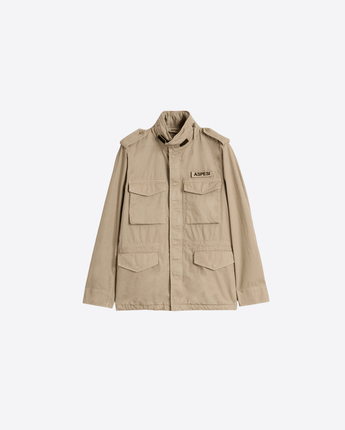 ASPESI GIACCA GIUBBOTTO MINI FIELD VENTO IN GABARDINA DI COTONE