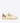 AUTRY SNEAKERS AUTRY MEDALIST LOW SUPER VINTAGE IN PELLE BIANCA SALMON E VANILLA