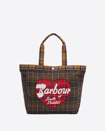 BARBOUR BORSA CLASSIC-CARDINAL / UNI BORSA TOTE HEART