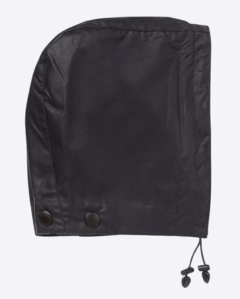 BARBOUR CAPPELLO CLASSIC BLACK / UNI CAPPUCCIO IN COTONE CERATO