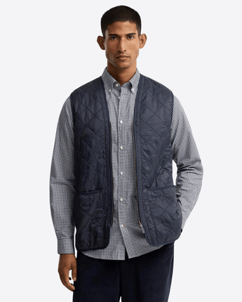 BARBOUR GILET GILET TRAPUNTATO/FODERA CON ZIP POLARQUILT