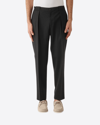 BRIGLIA 1949 PANTALONI NERO / 44 PANTALONI SARTORIALI PORTOBELLO