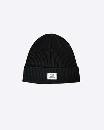 C.P. COMPANY CAPPELLO NERO / S CAPPELLO IN MAGLIA