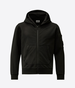 C.P. COMPANY FELPA FELPA CON CAPPUCCIO E ZIP