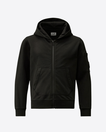 C.P. COMPANY FELPA FELPA CON CAPPUCCIO E ZIP