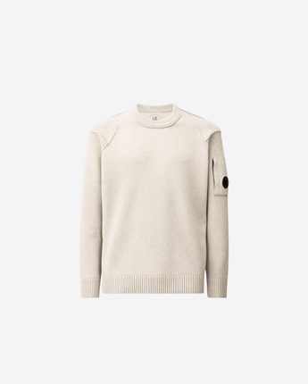 C.P. COMPANY MAGLIA MAGLIONE IN LAMBSWOOL GRS