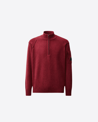 C.P. COMPANY MAGLIA MAGLIONE IN LAMBSWOOL GRS