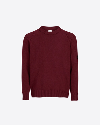 C.P. COMPANY MAGLIA MAGLIONE IN LAMBSWOOL GRS