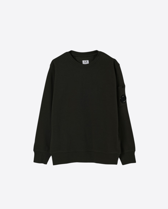 C.P. COMPANY MAGLIA NERO / 4A FELPA IN COTONE C.P. COMPANY
