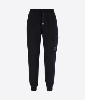 C.P. COMPANY PANTALONI PANTALONI SPORTIVI IN COTONE GARZATO