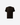 C.P. COMPANY T-SHIRT BLACK / S T-SHIRT A MANICHE CORTE CON LOGO PATCH