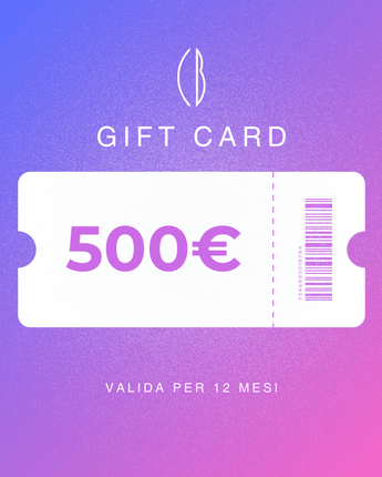 CB BOTTAZZO Abbigliamento e accessori 500,00 € VIRTUAL GIFT CARD - 500€