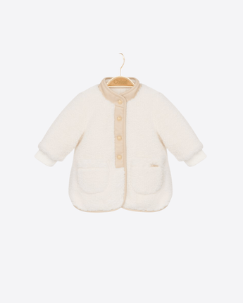 CHLOE CAPPOTTO BIANCO / 18M CAPPOTTO IN PILE
