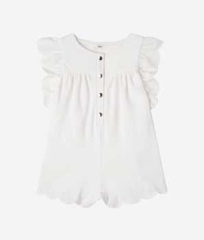 CHLOE PAGLIACCETTO BABY IN COTONE CHLOE
