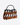 COCCINELLE BORSA COGNAC/NERO / UNI COCCINELLE LISBET