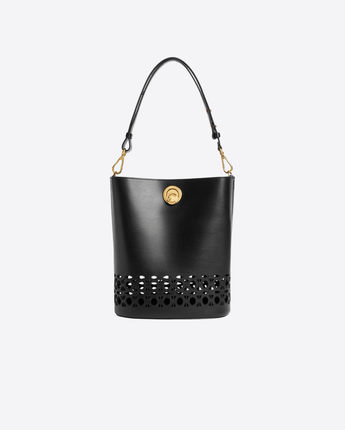 COCCINELLE BORSA NERO / UNI BORSA SECCHIELLO NIKLA MEDIUM