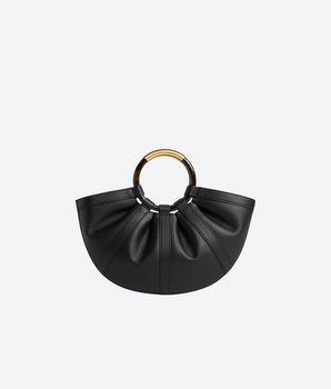 COCCINELLE BORSA NERO / UNI BORSA SHELL MEDIUM
