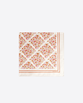 COCCINELLE FOULARD PEARL / UNI FOULARD COCCINELLE SAKURA FLOWERS