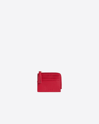 COCCINELLE PORTACARTE SCARLET / UNI PORTACARTE TASSEL SMALL