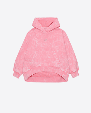 DIESEL FELPA CON CAPPUCCIO IN COTONE CON EFFETTO LAVATO DIESEL