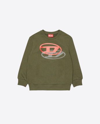 DIESEL FELPA CON STAMPA DEL LOGO IN OMBRA DIESEL J02627KYAZ3 K511