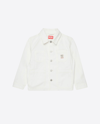 DIESEL GIACCA IN COTONE CON PATCH CON LOGO DIESEL J02546KXBRZ K141