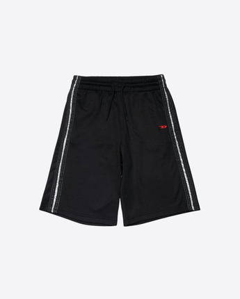 DIESEL PANTALONCINI IN FELPA CON BANDE LATERALI DIESEL