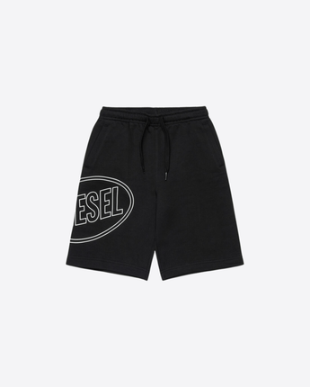 DIESEL SHORTS PANTALONCINI IN FELPA DI COTONE