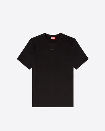 DIESEL T-SHIRT T-SHIRT CON LOGO MICRO IN METALLO