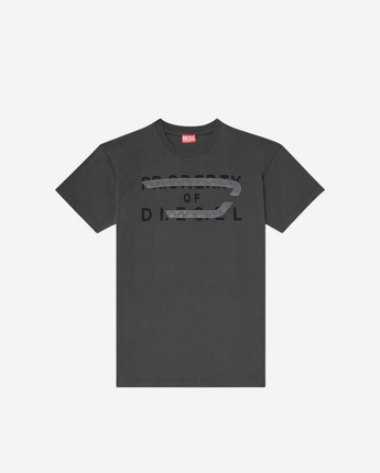 DIESEL T-SHIRT T-SHIRT REGULAR CON APPLICAZIONE D