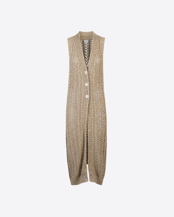 ELEVENTY MAGLIA CARDIGAN COTONE LINO