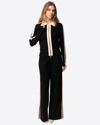 ELISABETTA FRANCHI MAGLIA MAGLIA IN VISCOSA CON DETTAGLI