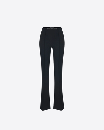ELISABETTA FRANCHI PANTALONI PANTALONI IN DOPPIO CRÊPE STRETCH