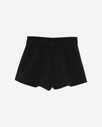 Elisabetta Franchi SHORTS NERO / 3A SHORTS CON VITA ELASTICIZZATA