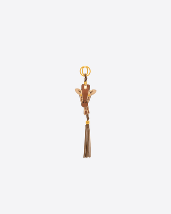 GIANNI CHIARINI PORTACHIAVI CARAMEL/LIGHT GOLD / UNI PORTACHIAVI GIRAFFA