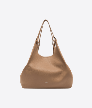 GIANNI CHIARINI UNI BORSA DUA MAXI IN PELLE CLAY GIANNI CHIARINI