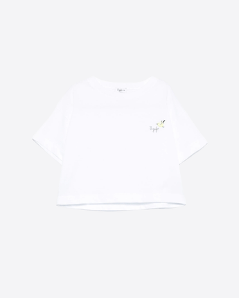 IL GUFO Abbigliamento e accessori BIANCO / 36M T-shirt con ricamo