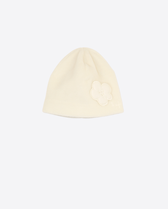IL GUFO CAPPELLO CAPPELLO IN PILE CON FIORE