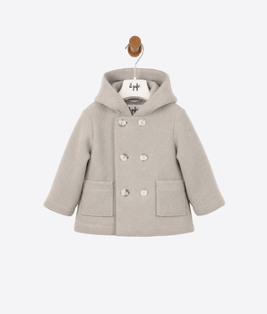 IL GUFO CAPPOTTO CAPPOTTO CON CAPPUCCIO DOPPIOPETTO