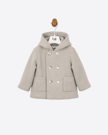 IL GUFO CAPPOTTO CAPPOTTO CON CAPPUCCIO DOPPIOPETTO