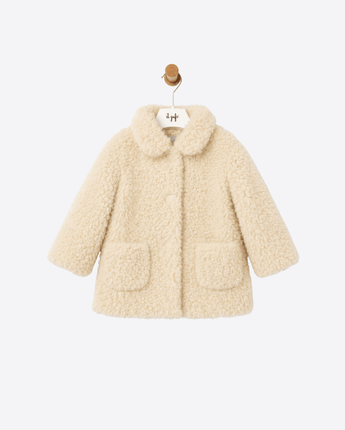 IL GUFO CAPPOTTO CAPPOTTO IN ECO PELLICCIA