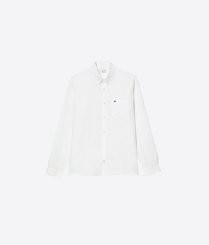 LACOSTE CAMICIA CAMICIA DI LINO