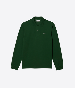 LACOSTE MAGLIA POLO DAL TAGLIO CLASSICO A MANICHE LUNGHE LACOSTE