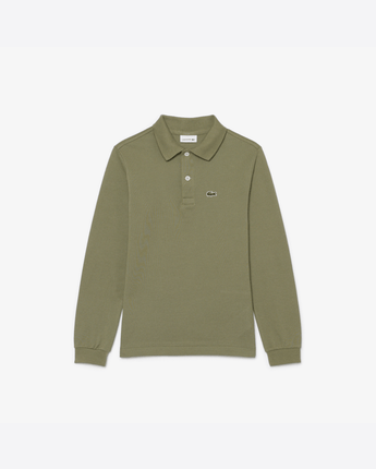 LACOSTE POLO POLO A MANICHE LUNGHE IN PETIT PIQUÉ
