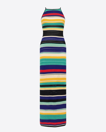 LANEUS ABITO ABITO IN MAGLIA PUNTI SPOSTATI MULTICOLOR LANEUS