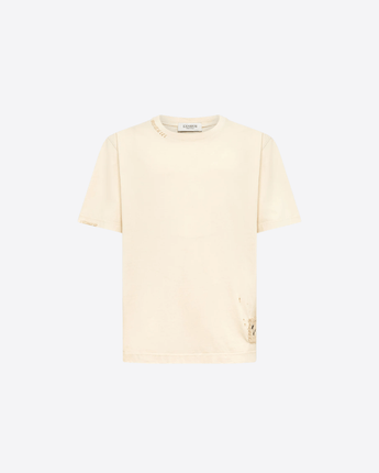 LANEUS T-SHIRT T-SHIRT DESTROYED BOXY FIT