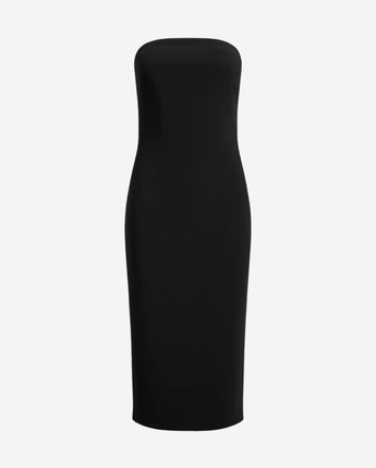 LAUREN RALPH LAUREN ABITO ABITO OFF SHOULDER CON FASCIA E DETTAGLIO IMBOTTITO